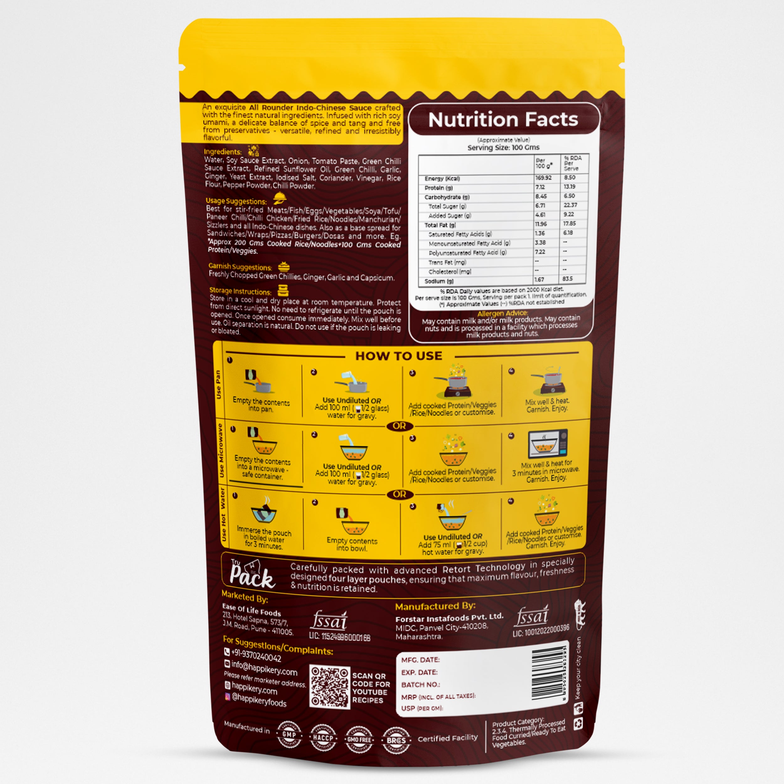 All Rounder Indo-Chinese Sauce — product photo 9 of 10 — back