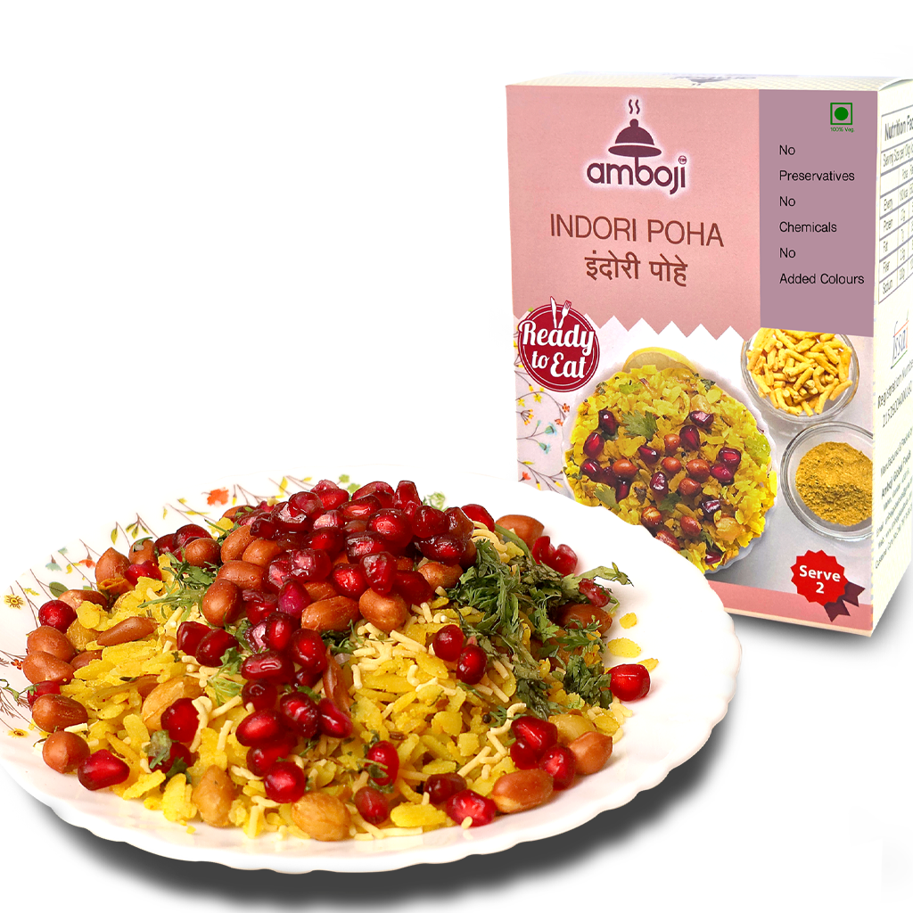 Indori Poha — tabletop