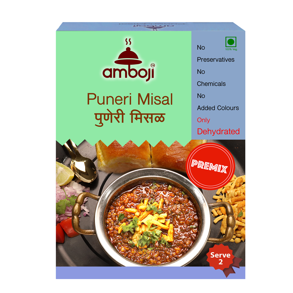 Amboji Puneri Misal Premix — pack